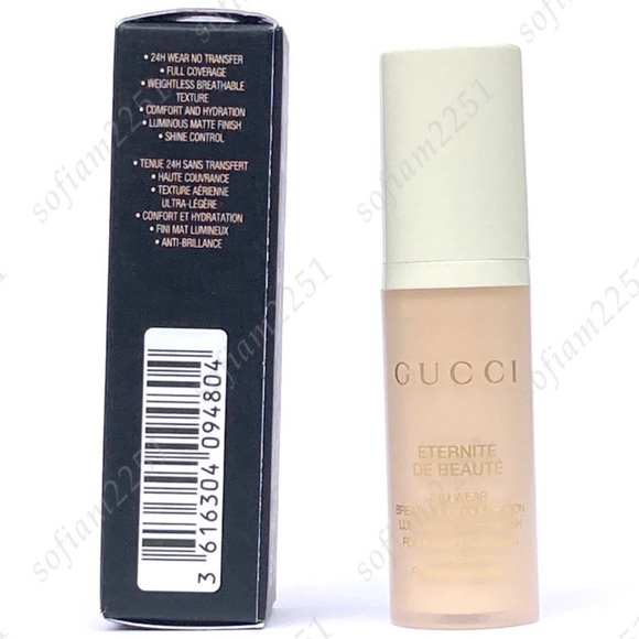 💛NEW!💛Gucci 24H Wear Breathable Foundation BNIB! - Picture 8 of 12